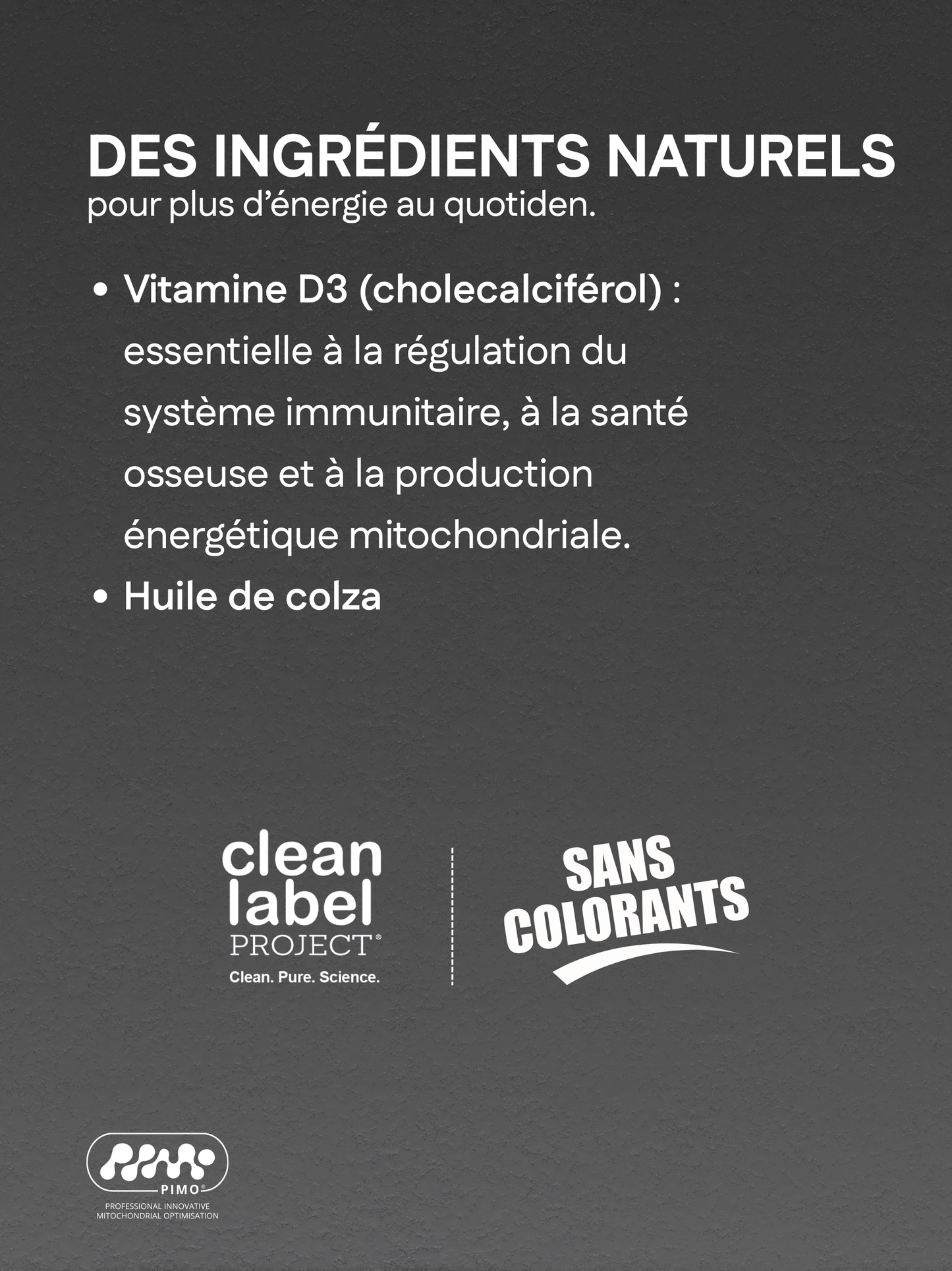 MitoD3 - Immunité, Énergie & Santé osseuse